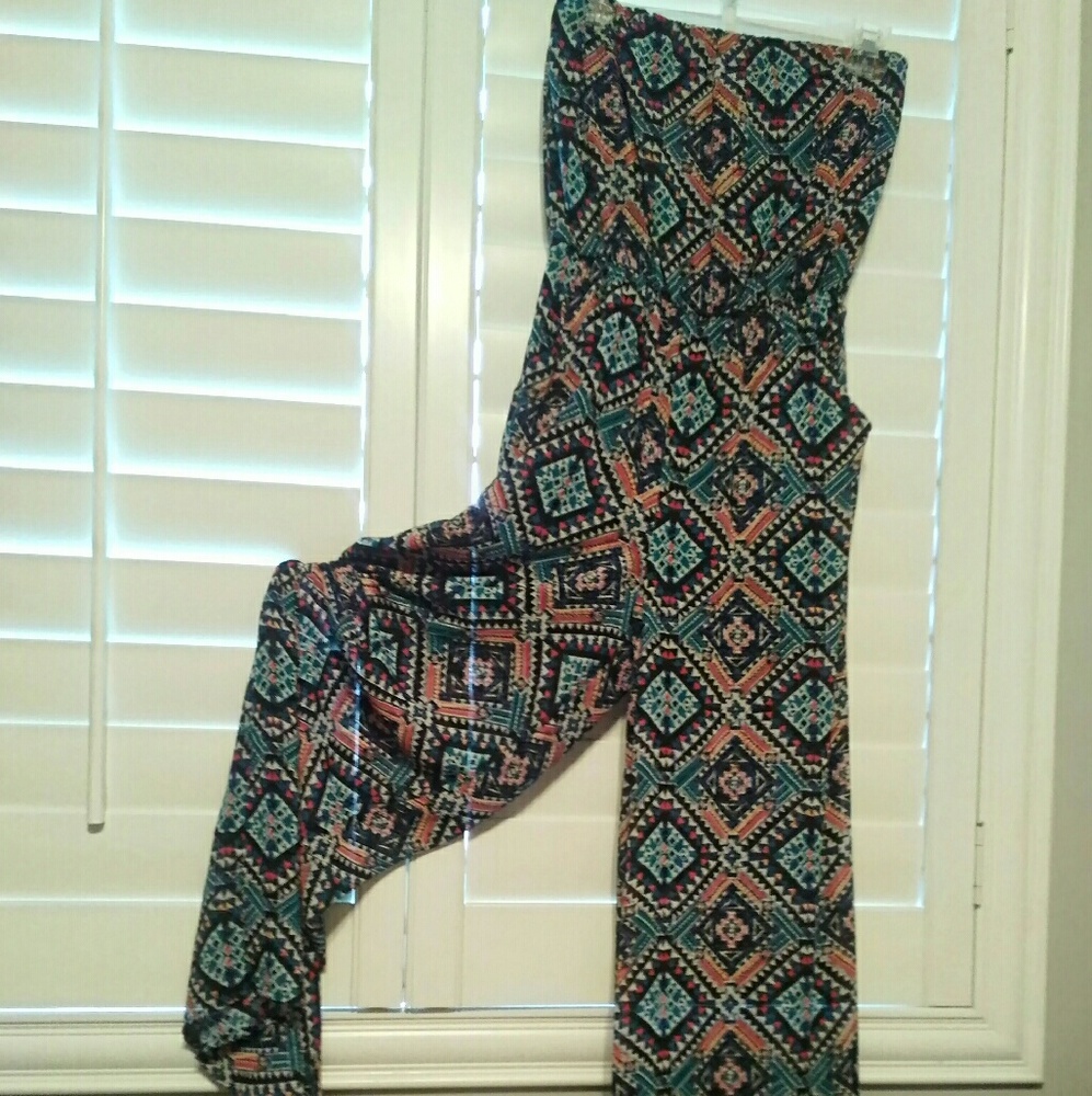 Strapless jumsuit Small